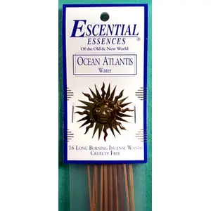 16/pk Ocean Atlantis escential essences incense sticks