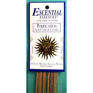 16/pk Purification escential essences incense sticks