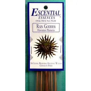 16/pk Rain Goddess escential essences incense sticks