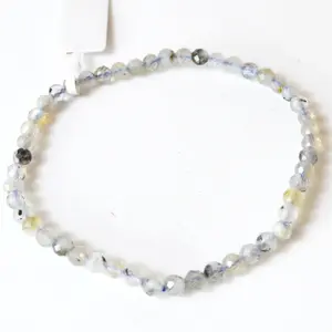 4mm Labradorite faceted