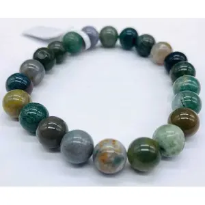 8mm Jasper, Fancy bracelet