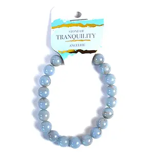 8mm Angelite bracelet