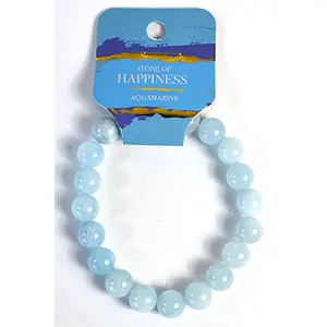 8mm Aquamarine bracelet