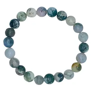 8mm Moss Agate bracelet