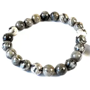 8mm Map Stone Jasper bracelet
