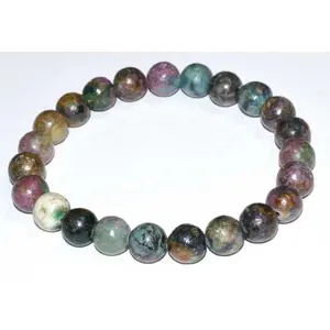 8mm Apatite, Ruby bracelet