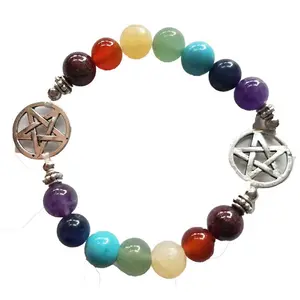 8mm Chakra & Pentagrams