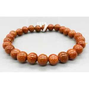 8mm Gold Stone bracelet
