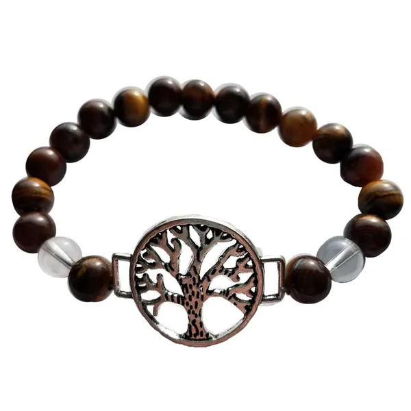 tigers eye,quartz,tree of life,energy jewelry,crystal,