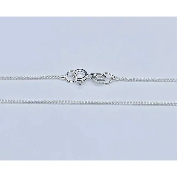 24" Sterling Curb chain