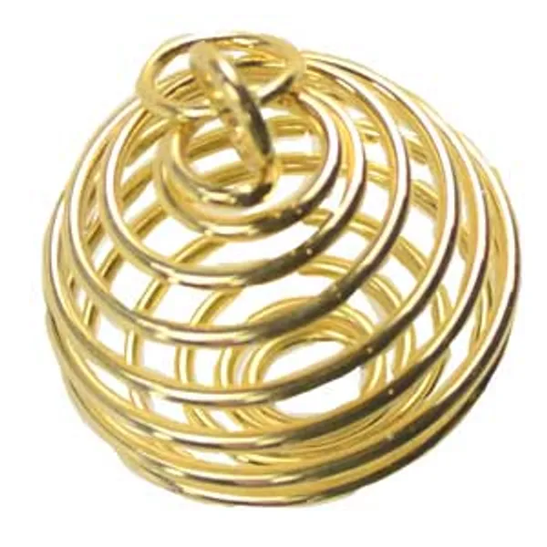 (set of 24) 1" Gold Plated coil