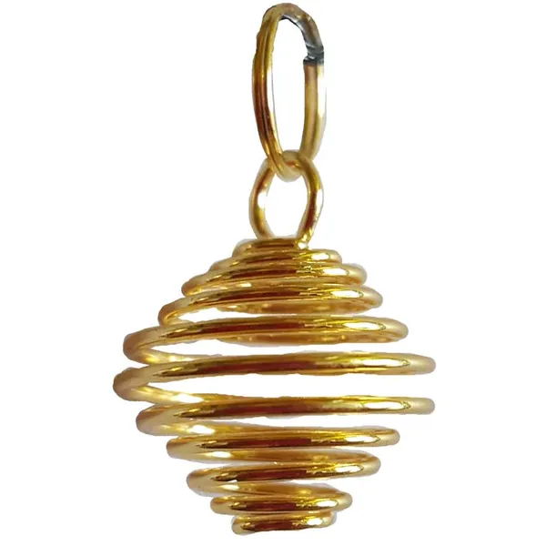 (set of 24) 3/4" Gold Plated coil