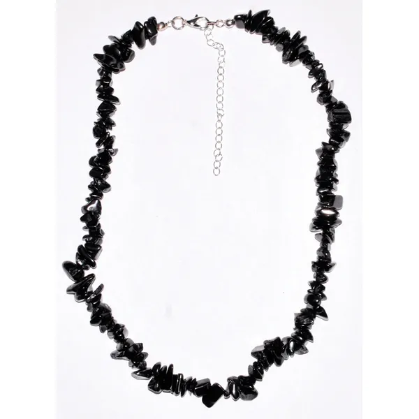 18" Shungite chip necklace