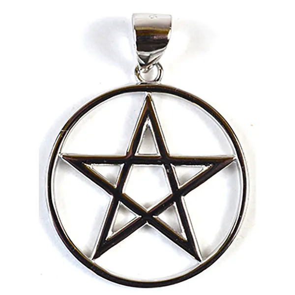 7/8" Pentagram sterling