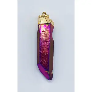 2" Rainbow Quartz pendant