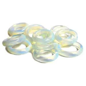 (set of 25) Opalite (size 6-10) rings