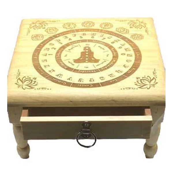 12x 12" Pendulum altar table