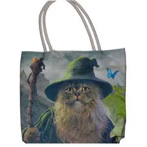 17" x 17" Catdalf tote bag