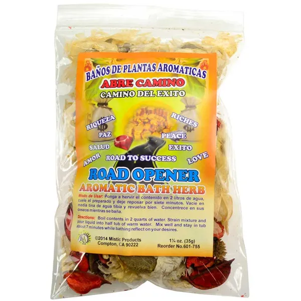 1 1/4oz Road Opener (Abre Camino) aromatic bath herb
