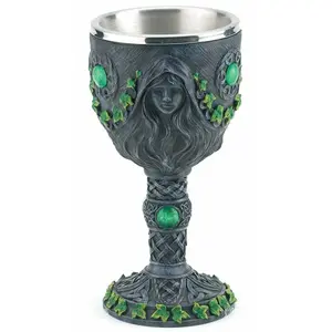 Maiden, Mother & Crone chalice 7 1/2"