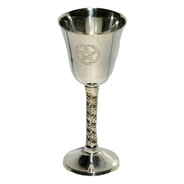 Pentagram Chalice 4 3/4"