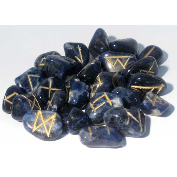 Sodalite rune set