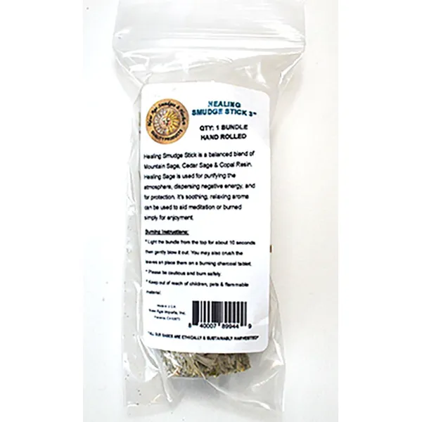 3" Healing smudge stick
