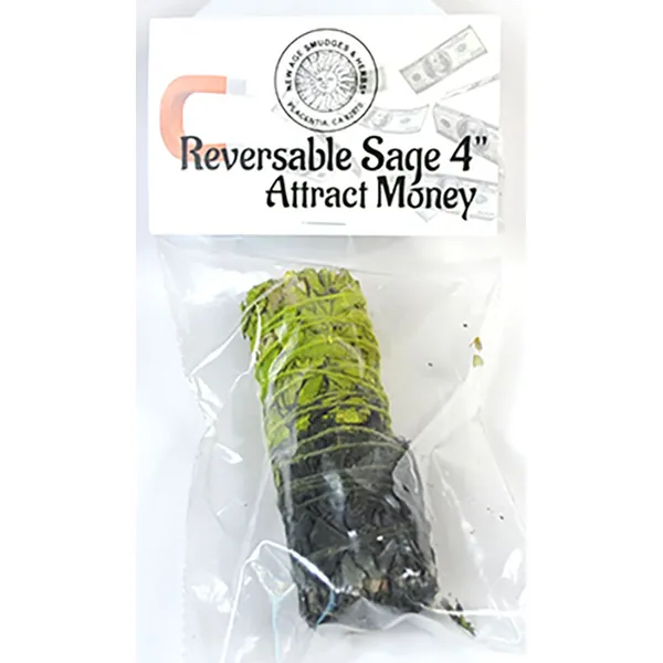 4" Attract Money reversable smudge stick