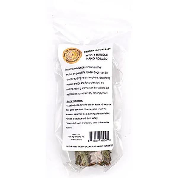 Cedar smudge stick 3-4"