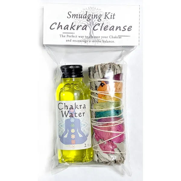 Chakra Cleansing smudge kit