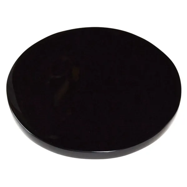 6" Black Obsidian scrying mirror