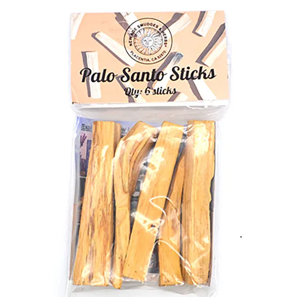 6 pack Palo Santo smudge sticks 3 1/2" - 4"