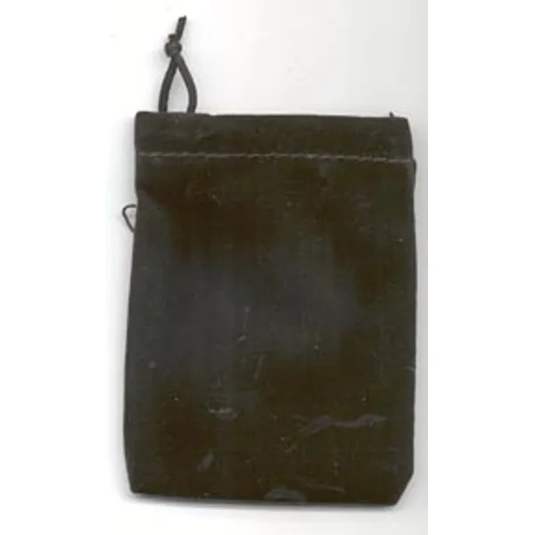 Black Velveteen Bag