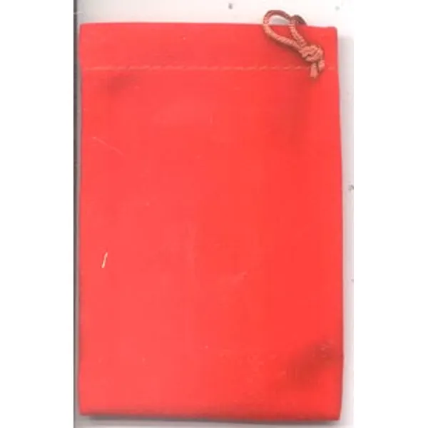Red Velveteen Bag