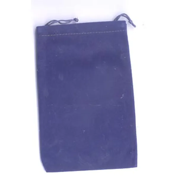 Blue Velveteen Bag