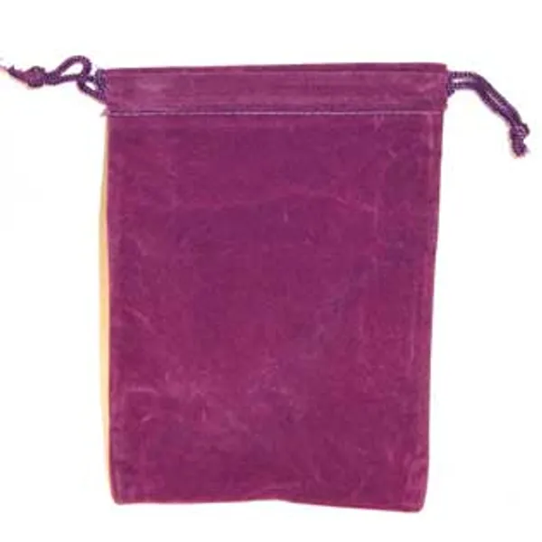 Purple Velveteen Bag