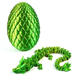 Green Dragon Egg (3D printed)