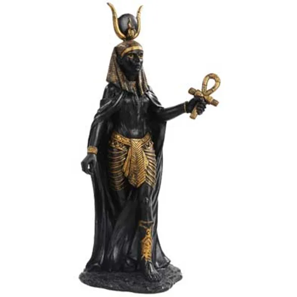 Hathor statue 11"