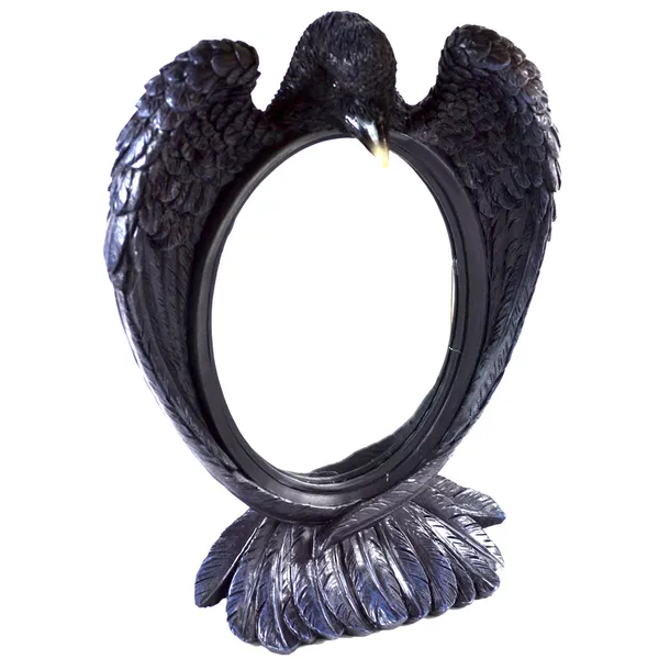 11 3/4" Raven Mirror