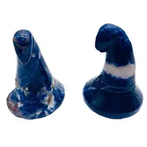 (set of 2) 1 3/4" Witchs Hat Sodalite