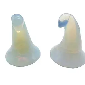 (set of 2) 1 3/4" Witchs Hat Opalite