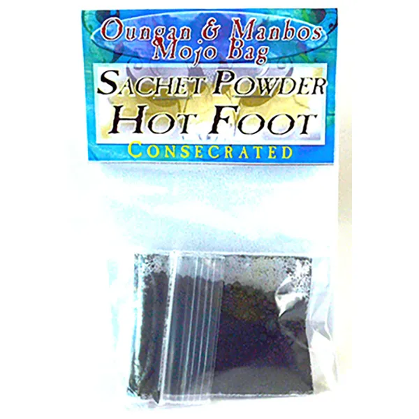 .5oz Hot Foot sachet powder consecrated