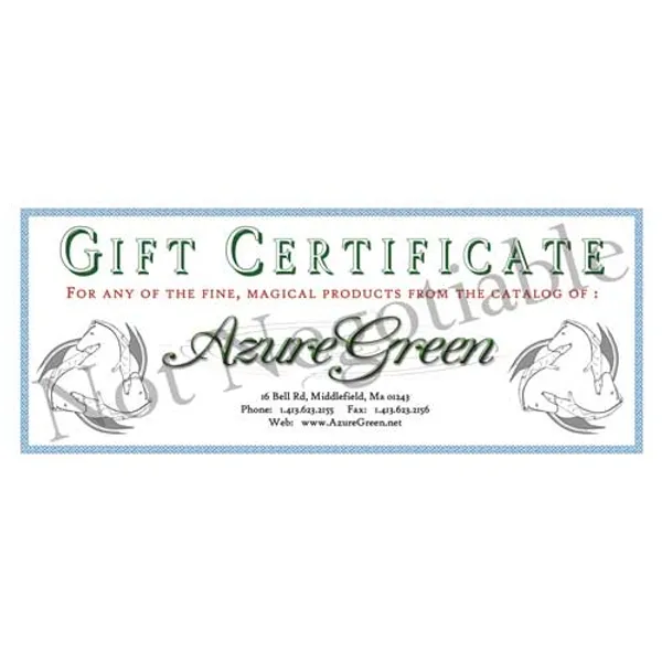Gift Certifcate $20.00