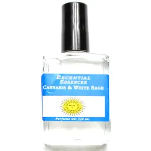 1/2oz Cannabis & White Sage escential essences oil