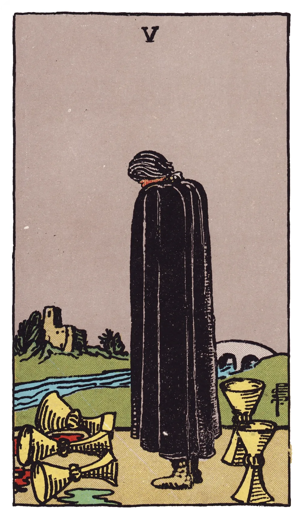Five of Cups