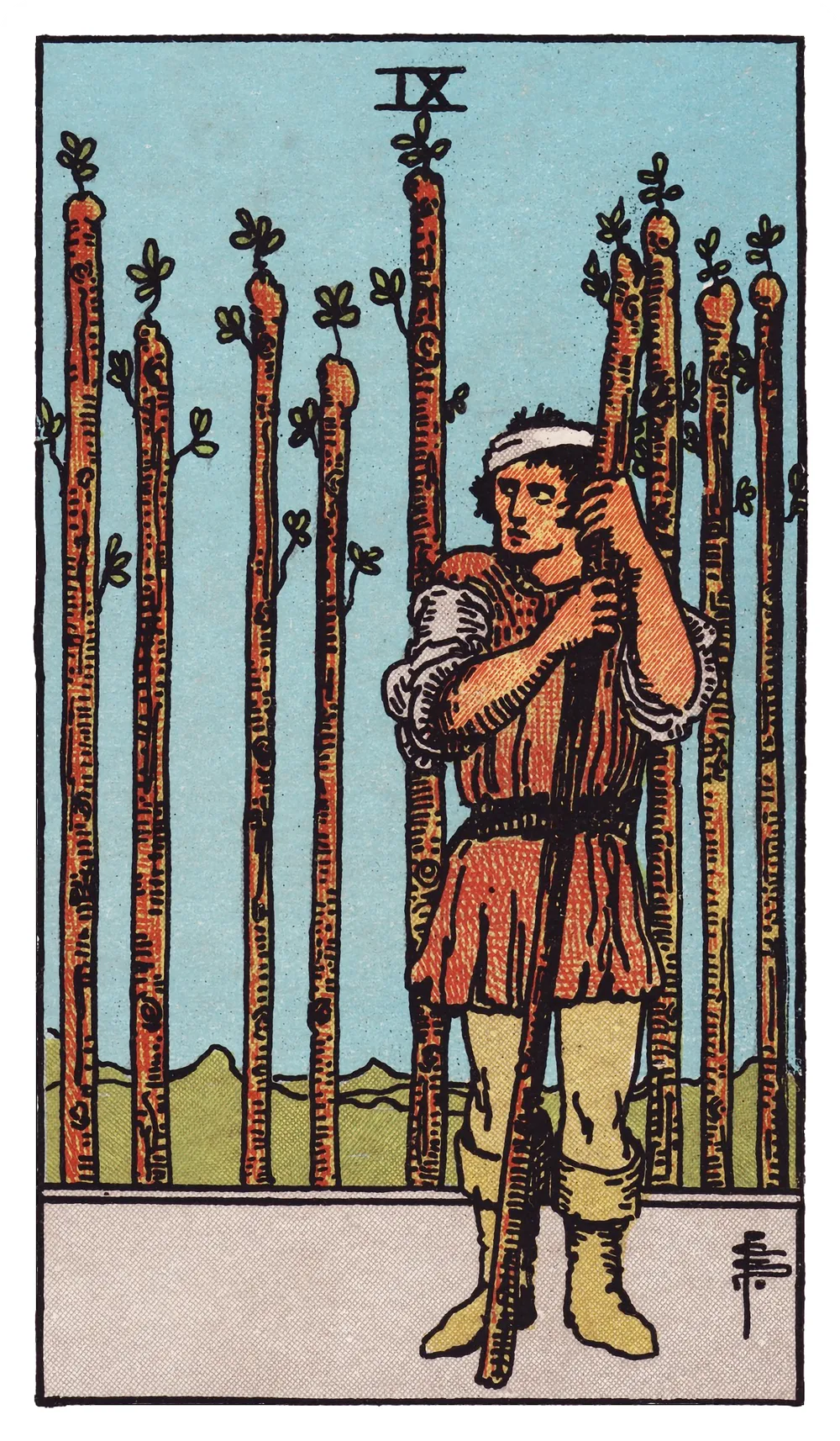 Nine of Wands